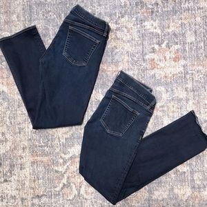 J.CREW FACTORY *2 pair bundle* Jeans Size 27 ($28 for both--selling together)
